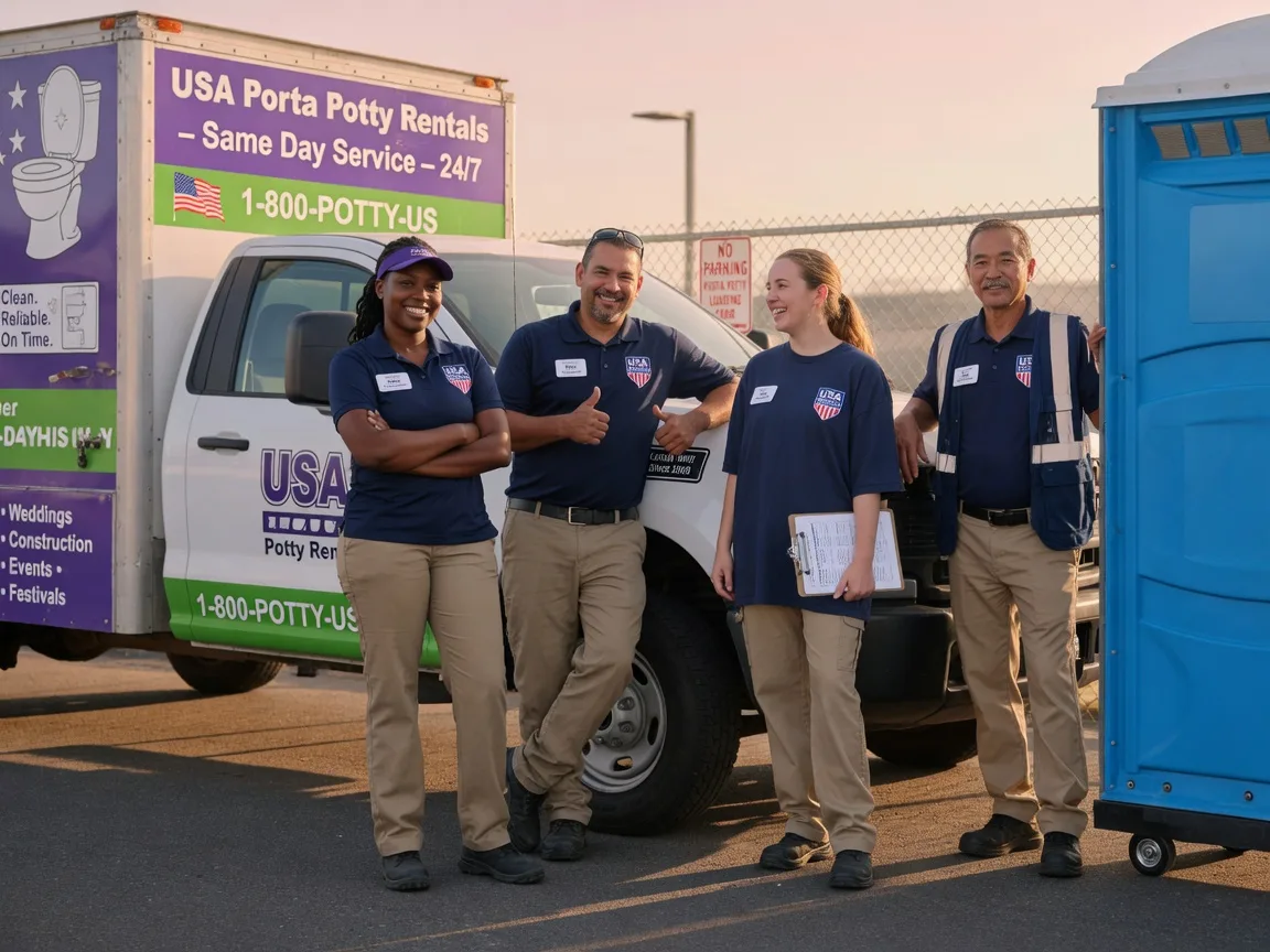 Porta Potty Rental company in Hawk Run, PA